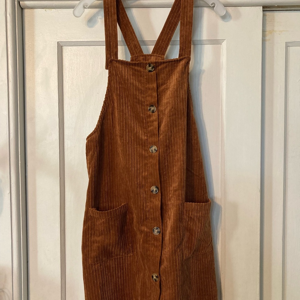 Versona Brown Corduroy Dress